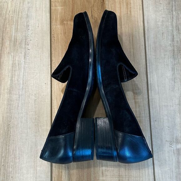 Tahari Luna Women’s Black Suede Loafer Low Heel Size 7 - Picture 6 of 14